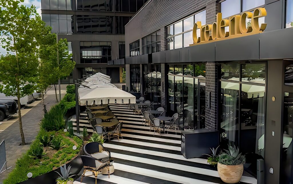 Bomanite Houston | Credence Restaurant | Decorative Concrete